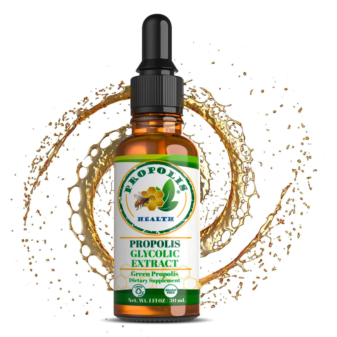 Green Propolis Extract Liquid | Brazilian Bee Propolis Extract | 30 Days Supply | Alcohol-Free | Bee Propolis Liquid | Immune Support | Immunity Shots