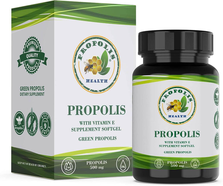 bee propolis capsules 500mg capsules softgel 