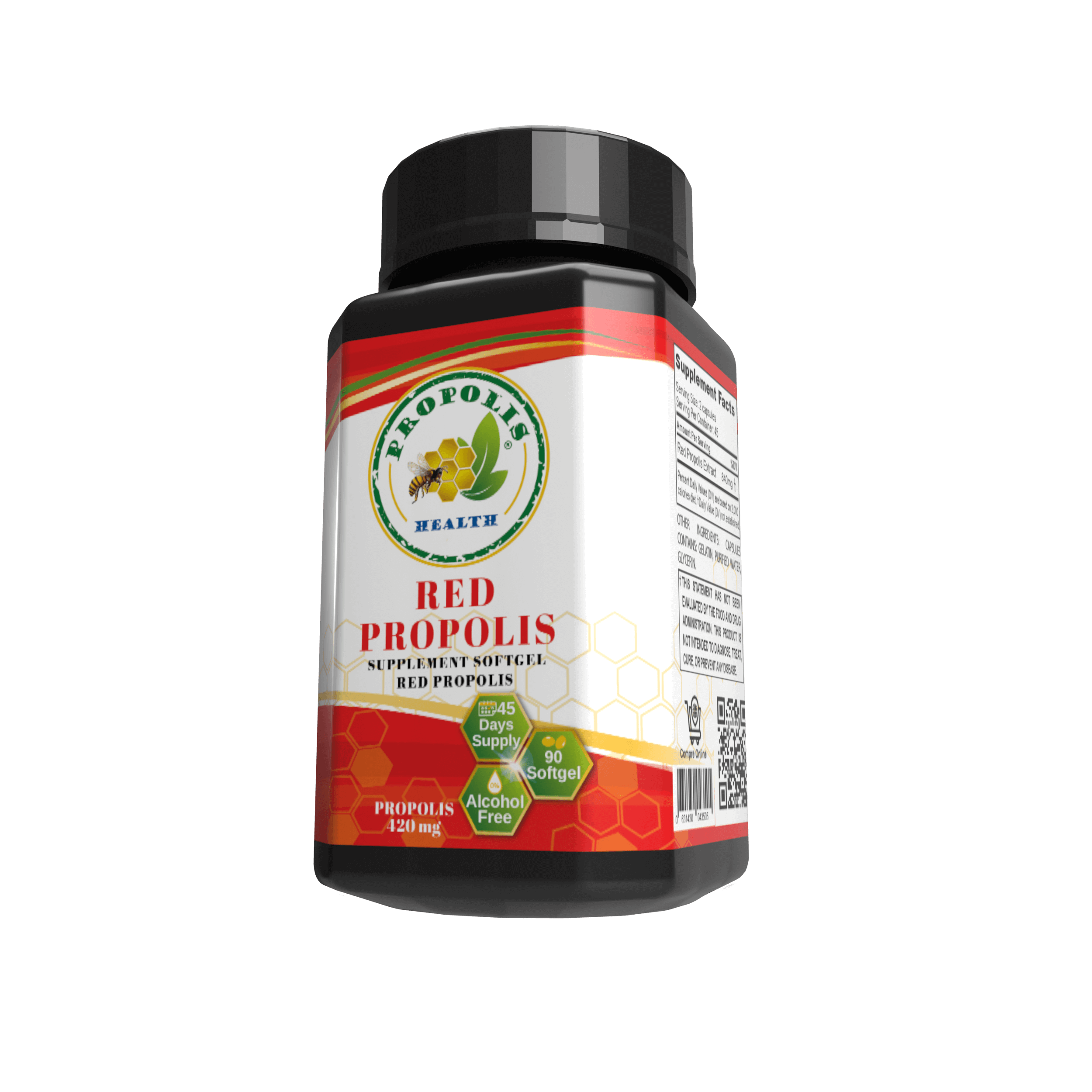 Red Bee Propolis capsules 